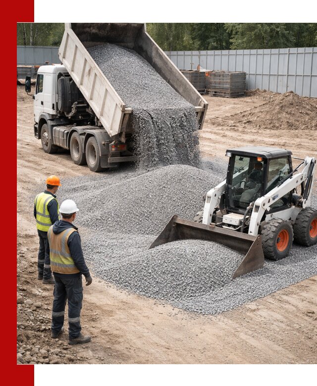 Доставка и продажа гранитного щебня фракции 0-5 в Североуральске