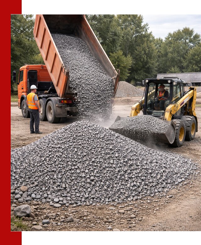 Купить гранитный щебень фракции 5–10 в Североуральске с доставкой