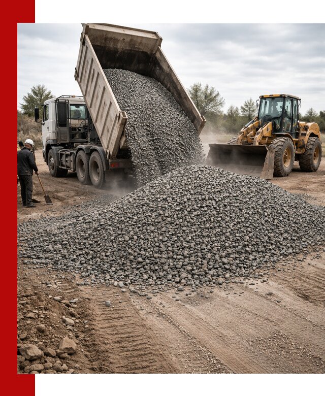 Гранитный щебень фракция 10-20 с доставкой в Североуральске