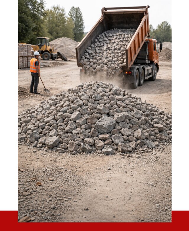 Гранитный щебень фракция 70-150 в Североуральске от 1700 | ПРОНЕРУДСву