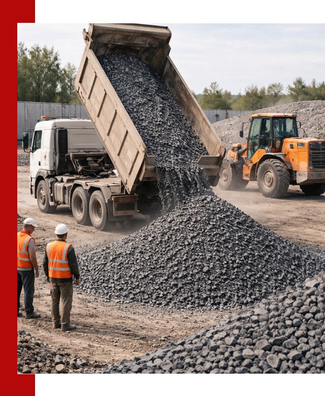 Доставка и продажа щебня габбро-диабаза в Североуральске