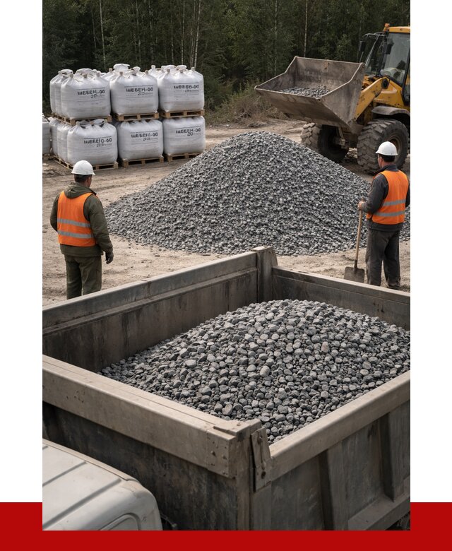 Щебень габбро диабаз 20-40 в Североуральске от 3502 руб. | ПРОНЕРУДСву