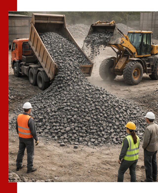 Щебень габбро-диабаз фракция 40–70 доставка в Североуральске