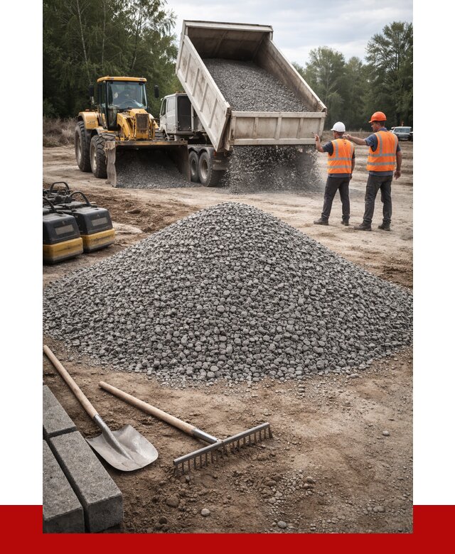 Гравийный щебень купить в Североуральске от 2266 р. ПРОНЕРУДСву