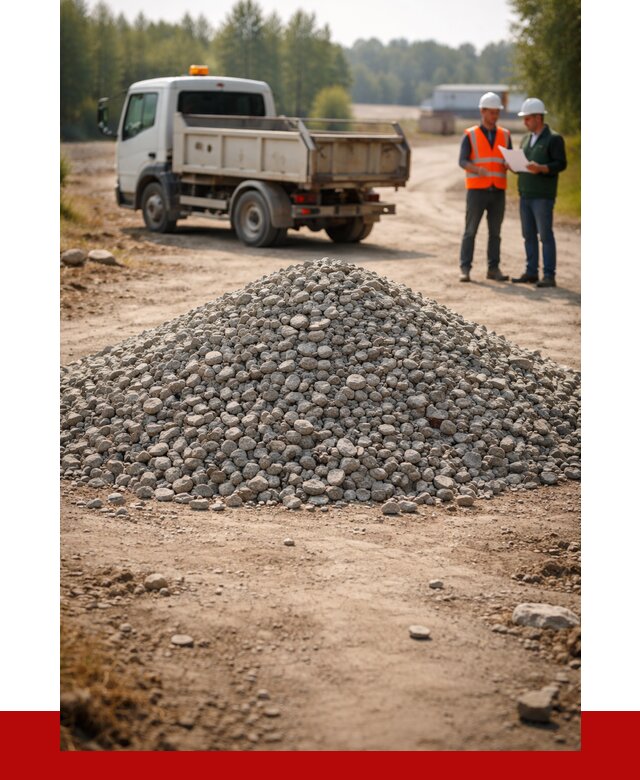 Гравийный щебень фракция 20-40 в Североуральске от 1236 р. | ПРОНЕРУДСву