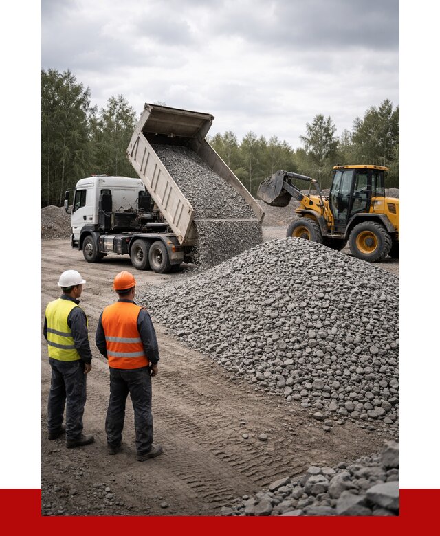 Гравийный щебень фракция 40-70 в Североуральске от 9786р | ПРОНЕРУДСву
