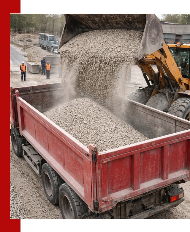 Купить известняковый щебень фракции 0-5 с доставкой в Североуральске