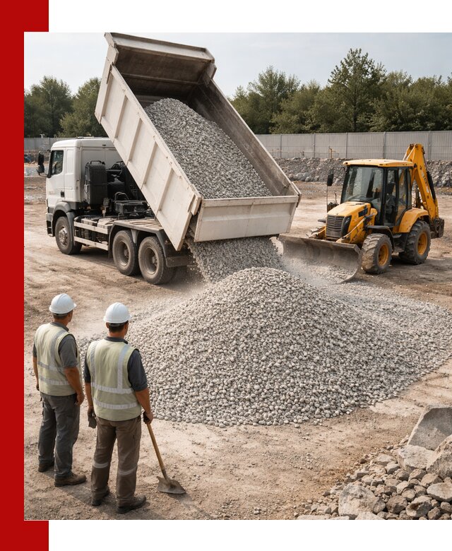 Купить известняковый щебень фракции 5–10 мм с доставкой в Североуральске