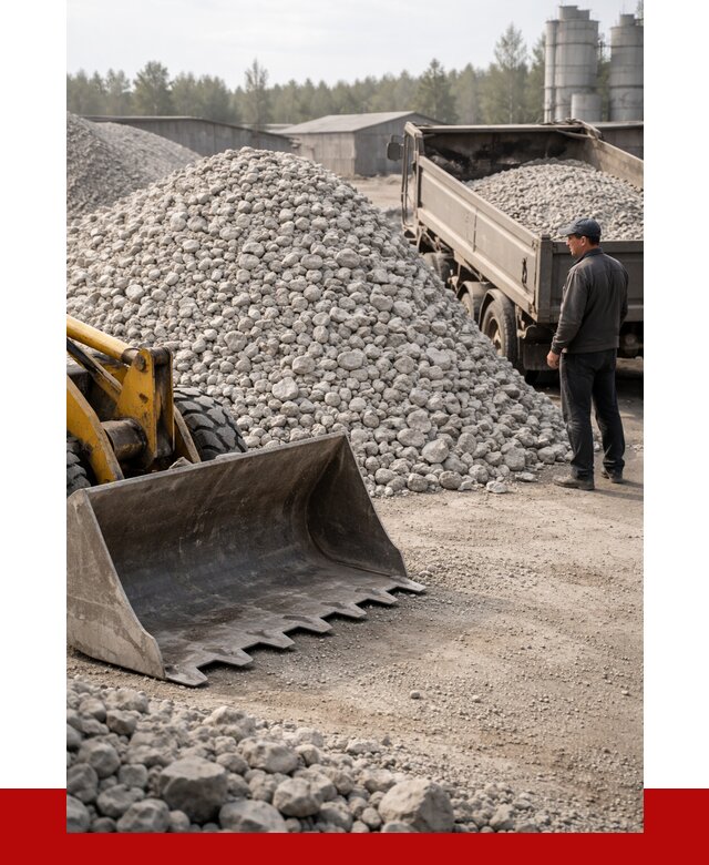 Известняковый щебень фракция 40-70 в Североуральске от 4326 р. | ПРОНЕРУДСву