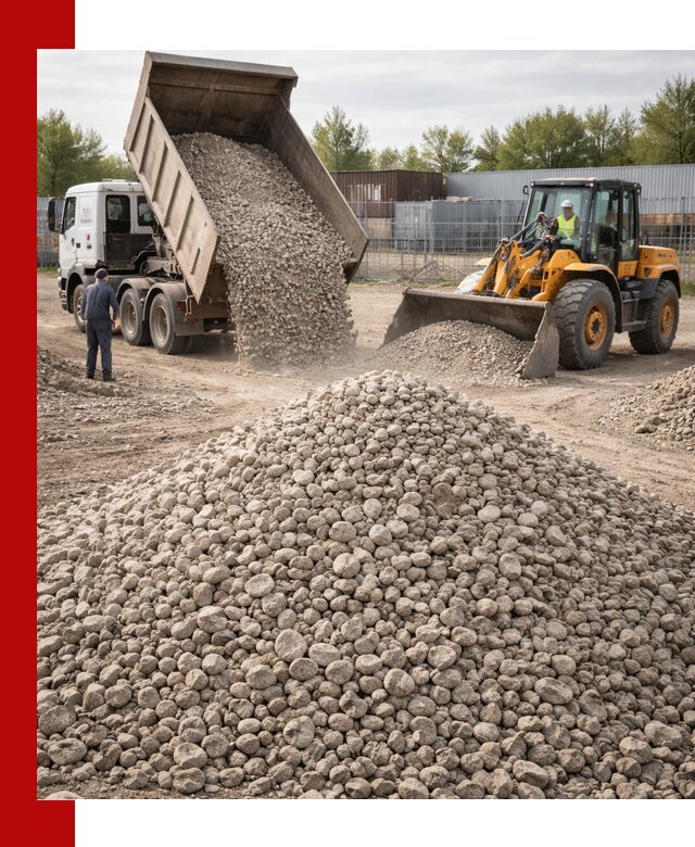 Доломитовый щебень фракции 20–41 с доставкой в Североуральске