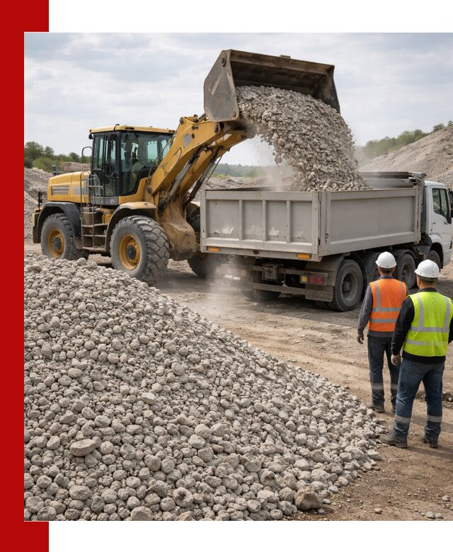 Доломитовый щебень фракция 40–71 доставка и продажа в Североуральске