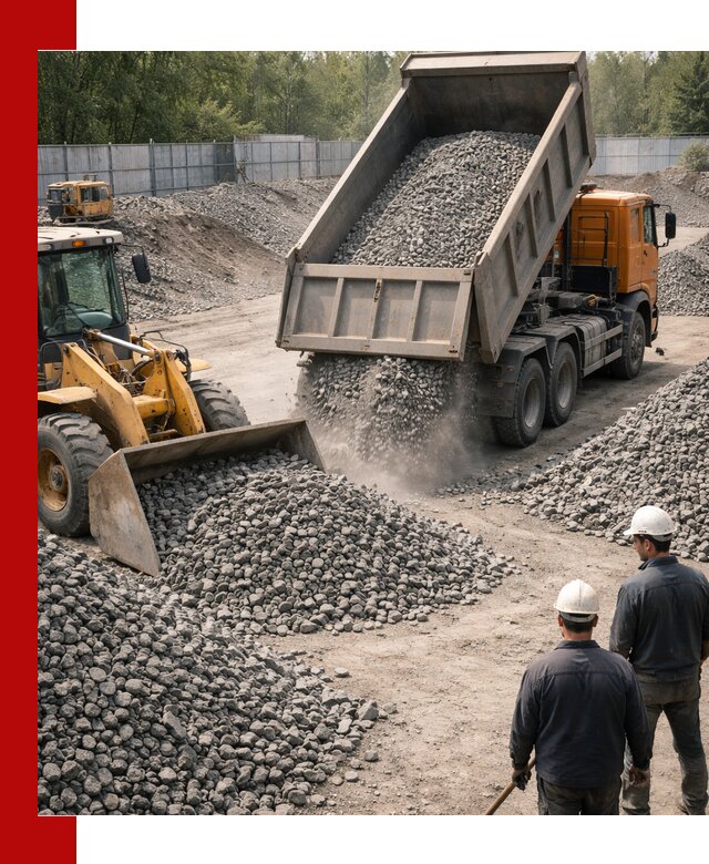 Шлаковый щебень фракция 20-40 доставка и продажа в Североуральске