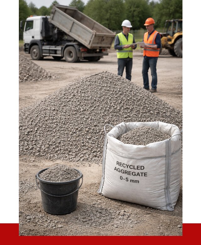 Вторичный щебень фракция 0-5 в Североуральске от 1648 р. ПРОНЕРУДСву