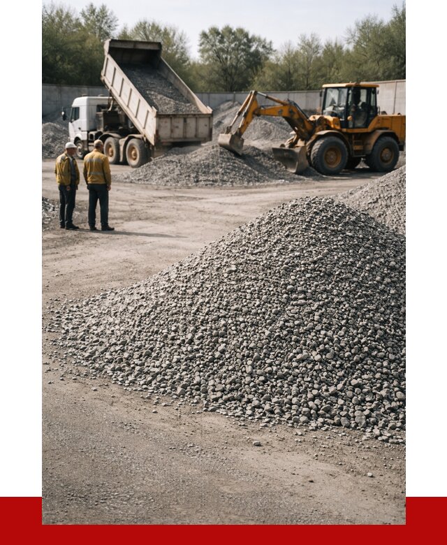 Вторичный щебень фр. 5-20 в Североуральске от 1648 р. - ПРОНЕРУДСву