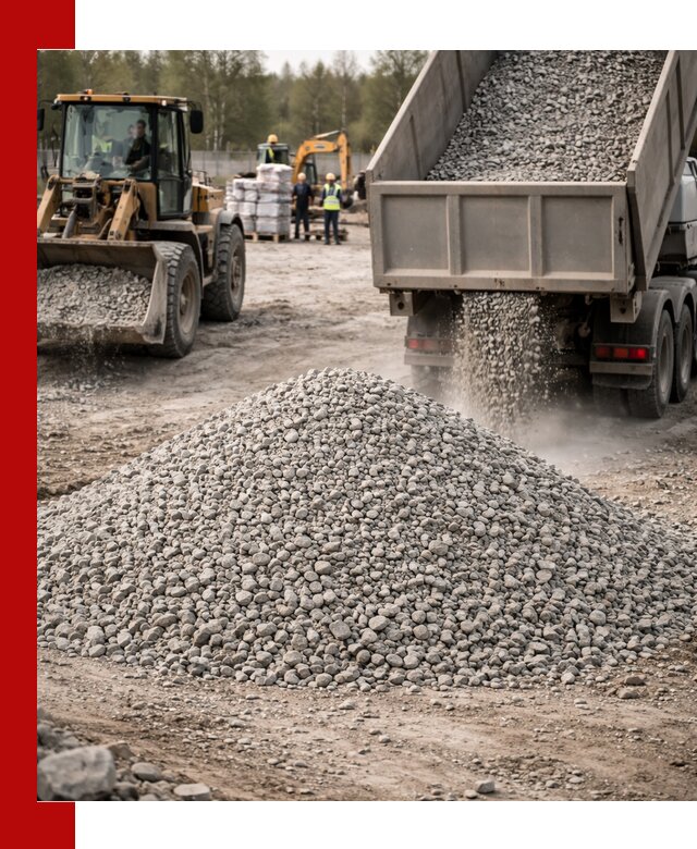 Вторичный щебень фракции 5-20 в Североуральске — доставка и продажа крупнотоннажно