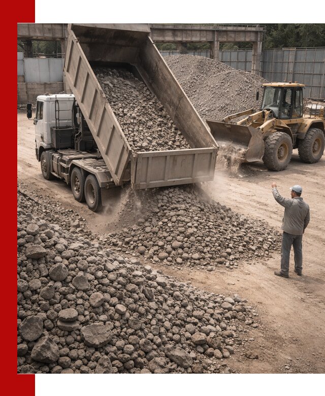 Вторичный щебень фракция 20-40 с доставкой в Североуральске