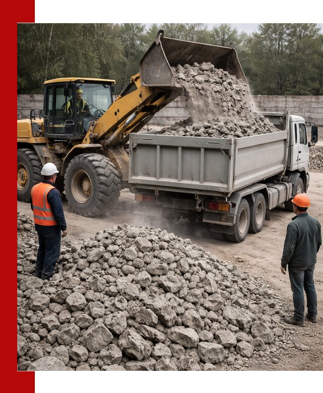 Вторичный щебень фракция 70–150 в Североуральске с доставкой