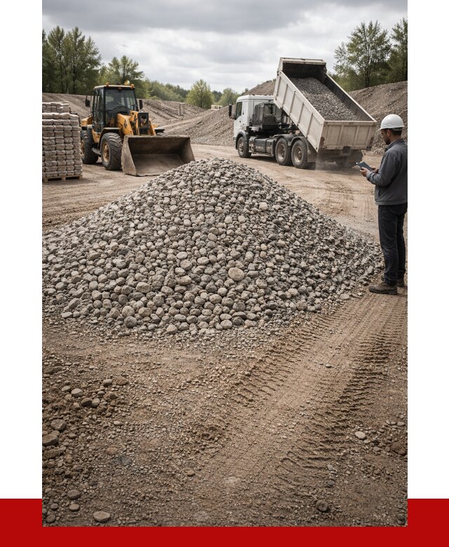 Купить бетонный щебень в Североуральске, от 3296 р. ПРОНЕРУДСву