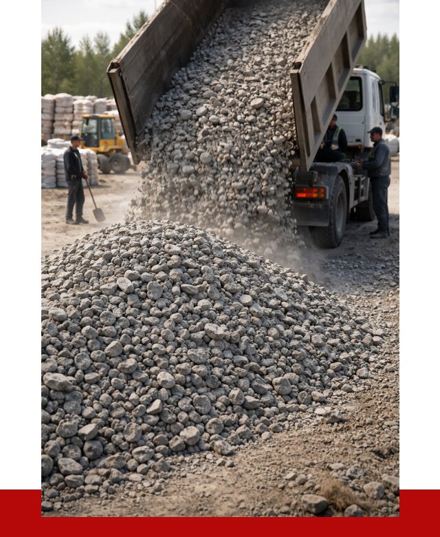 Бетонный щебень фракция 40-70 в Североуральске от 1854 р. ПРОНЕРУДСву