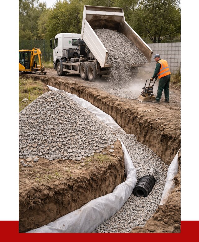 Щебень для дренажа в Североуральске от 1906 р., ПРОНЕРУДСву доставка