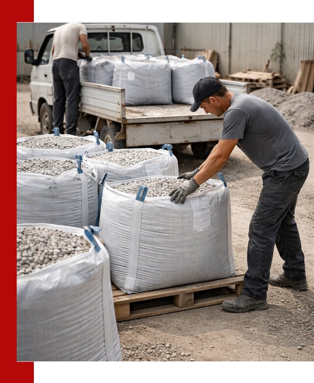 Доставка щебня в мешках по выгодным ценам в Североуральске