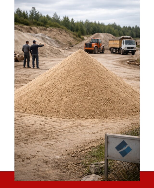 Карьерный песок навалом в Североуральске от 1854 р. | ПРОНЕРУДСву