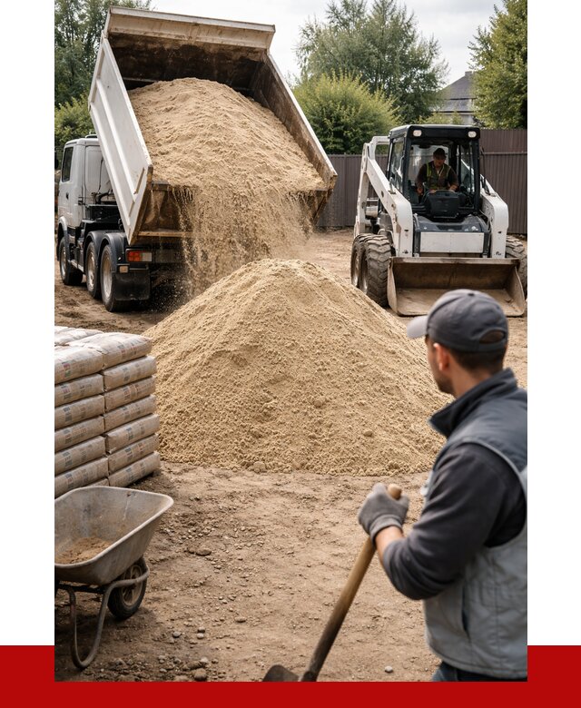 Мытый речной песок с доставкой в Североуральске от 1494 р. | ПРОНЕРУДСву