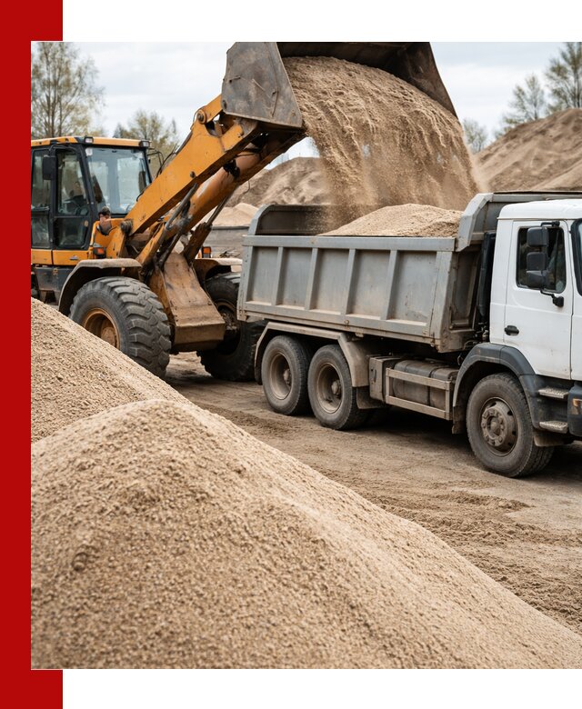 Доставка сеяного песка в Североуральске оптом и в розницу