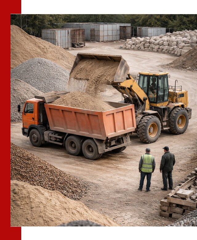 Доставка сыпучих смесей и смесей для стройки в Североуральске