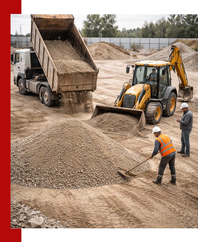 Поставка и доставка ПГС С4 в мешках и самосвалах в Североуральске