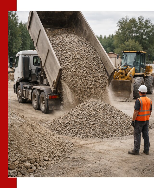 Доставка щпс в Североуральске — щебеночно-песчаная смесь под заборы и дорожки