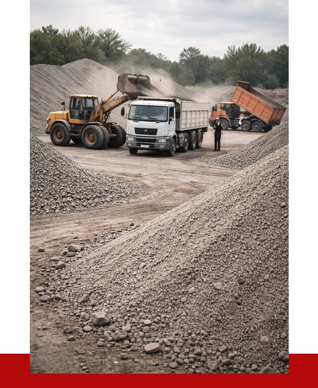 Отсев и крошка с доставкой в Североуральске от 2472 р. | ПРОНЕРУДСву