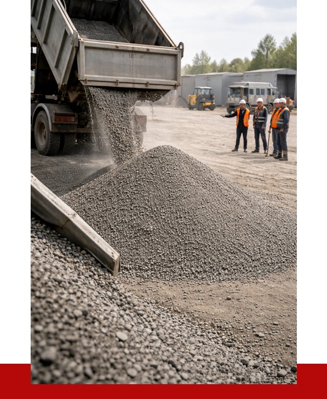 Гравийный отсев 0-5 в Североуральске от 1236 р. с доставкой | ПРОНЕРУДСву