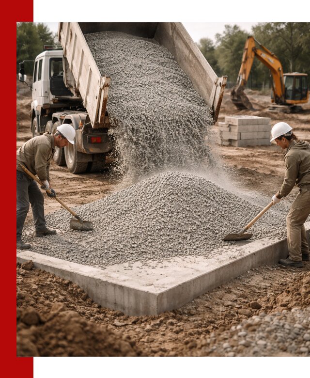 Доставка и продажа отсева для бетона в Североуральске