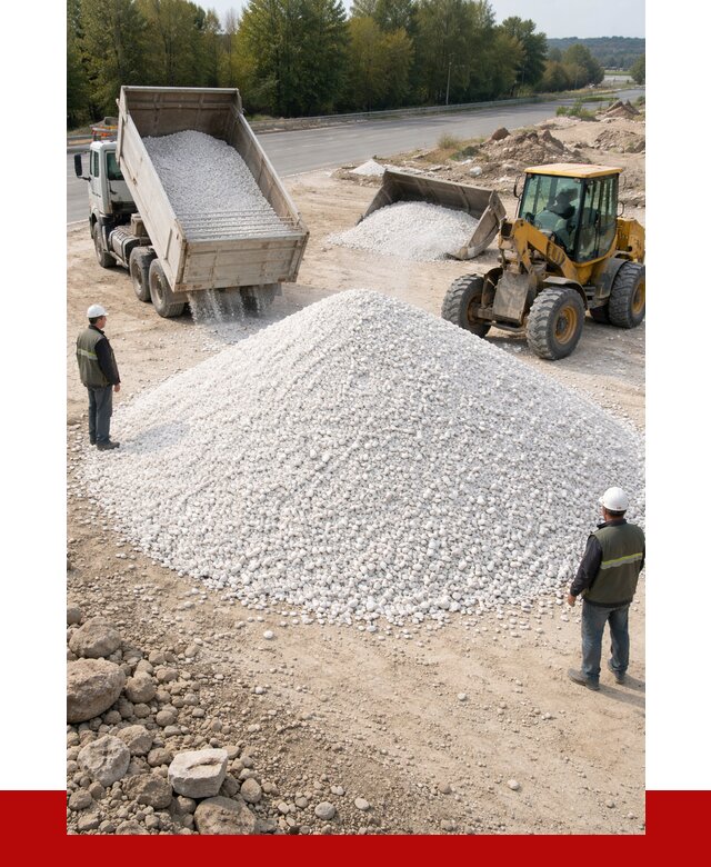 Белая мраморная крошка в Североуральске от 4326 р. с доставкой | ПРОНЕРУДСву