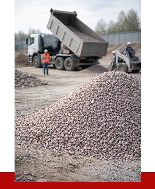 Крошка розовый гранит в Североуральске с доставкой от 4738 р. | ПРОНЕРУДСву