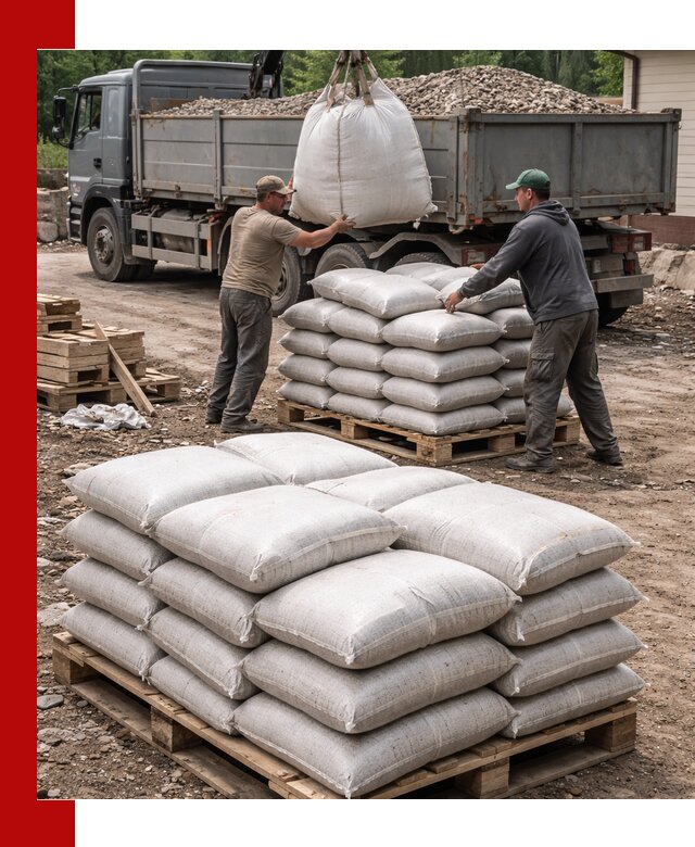 Керамзит в мешках с доставкой в Североуральске от компании-поставщика