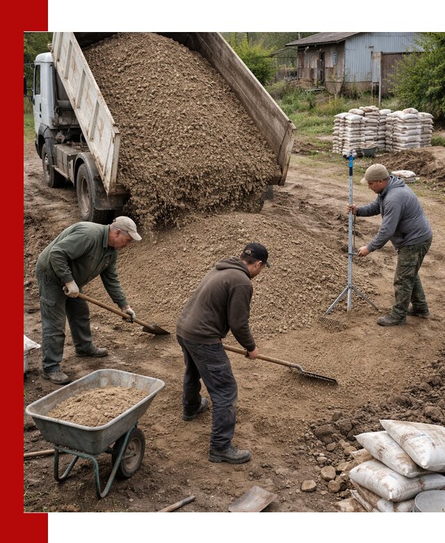 Керамзитовый песок с доставкой в Североуральске оптом и в розницу