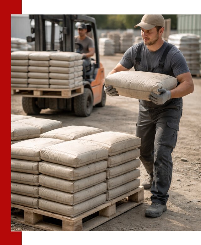 Доставка цемента в мешках оптом и в розницу в Североуральске