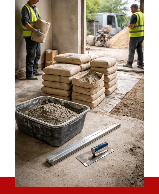 Купить сухую смесь для стяжки в Североуральске от 4635 р. | ПРОНЕРУДСву