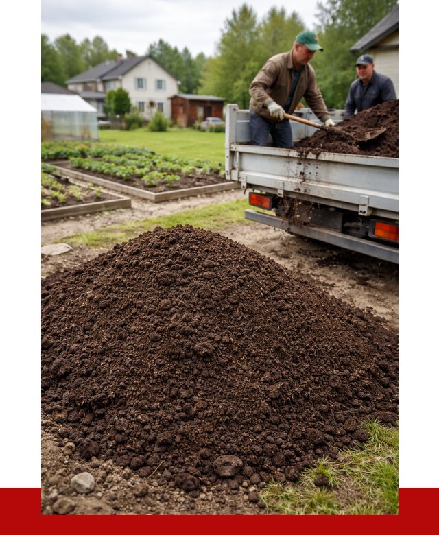 Плодородный грунт в Североуральске с доставкой от 4326 р. | ПРОНЕРУДСву