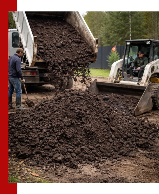 Плодородный грунт с доставкой в Североуральске для садов и огородов