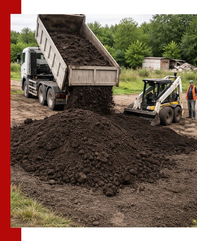 Поставка плодородной земли с доставкой самосвалом в Североуральске