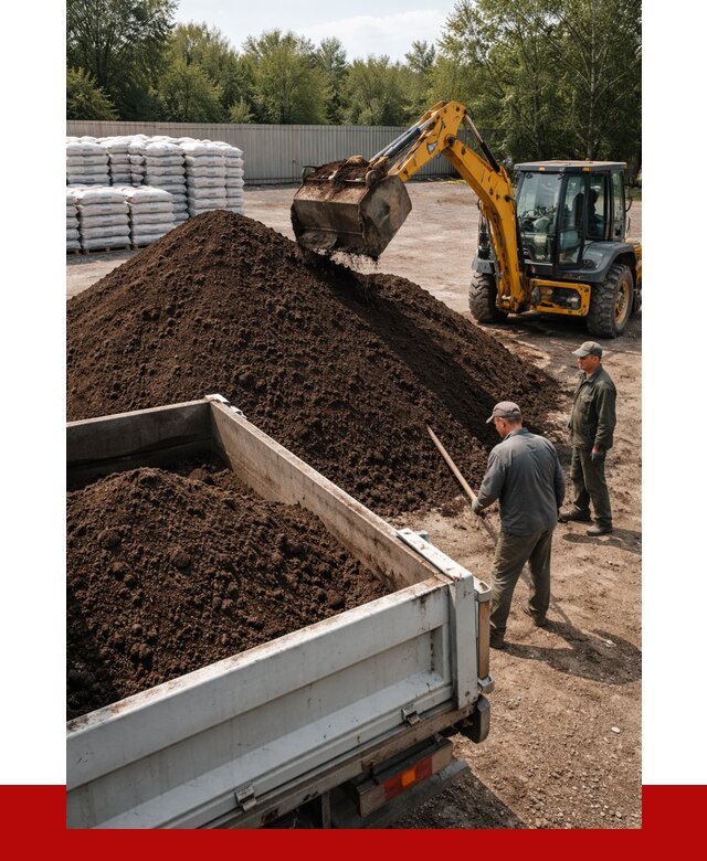 Растительный грунт с доставкой в Североуральске от 3296 р. | ПРОНЕРУДСву