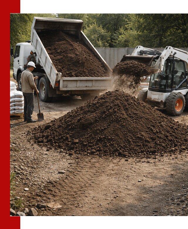 Доставка растительного грунта в Североуральске от производителя оптом и в розницу