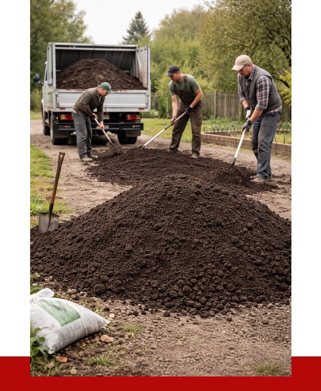 Купить землю для огорода в Североуральске от 3296 р./куб | ПРОНЕРУДСву