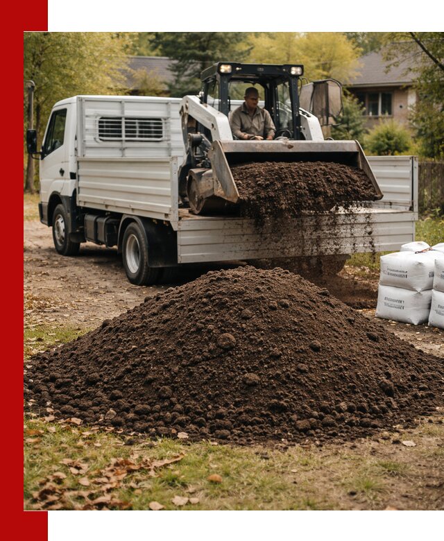 Доставка садовой земли в больших объёмах в Североуральске