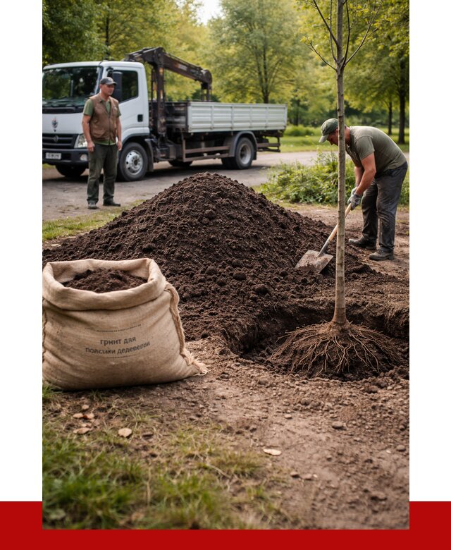 Грунт для посадки деревьев в Североуральске от 1236 р. | ПРОНЕРУДСву