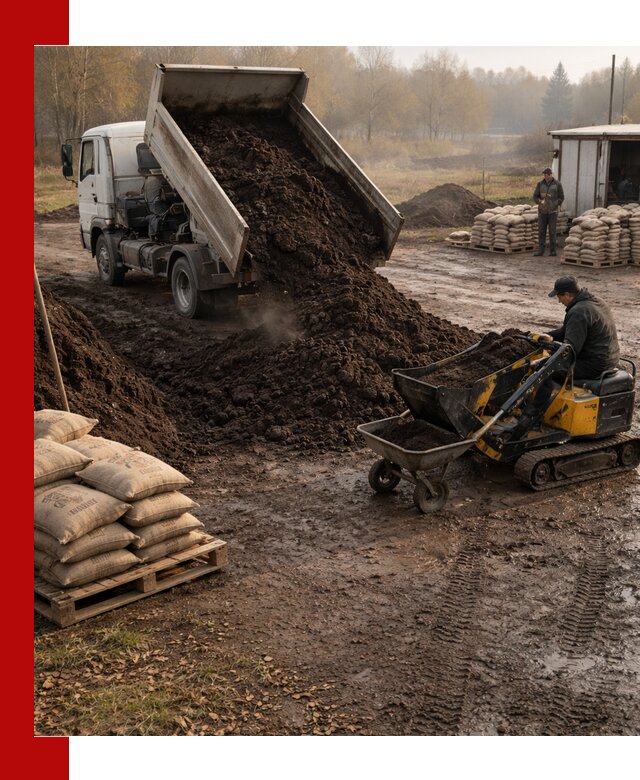 Кислый торф в доставке по выгодным ценам в Североуральске