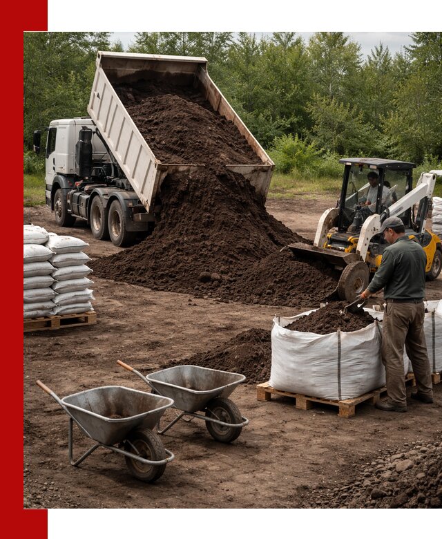 Доставка и продажа торфогрунта в Североуральске оптом и в розницу